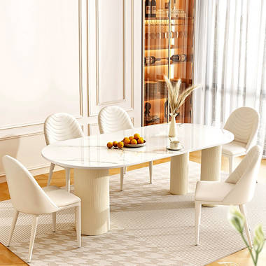 Bronx oval deals dining table